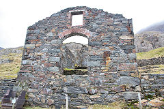 
The crusher building, Britannia Copper Mine, Snowdon, April 2014