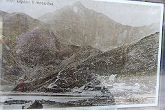 
A historical view of the site, Britannia Copper Mine, Snowdon