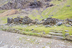 
The barracks, Britannia Copper Mine, Snowdon, April 2014