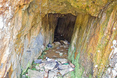 
The trial level, Britannia Copper Mine, Snowdon, April 2014