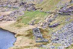 
The barracks at Llyn Teryn, Britannia Copper Mine, Snowdon, April 2014