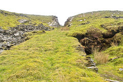 
Incline to Croesor Quarry, Croesor, Gwynedd, April 2014