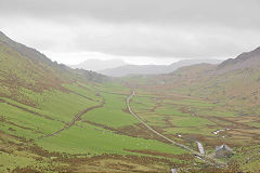 
Croesor Tramway below Blaencwm, Croesor Tramway, Gwynedd, April 2014