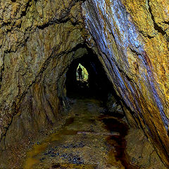 
Cwm Bychan Copper Mine, January 2019, © Photo courtesy of Gwent Caving Club