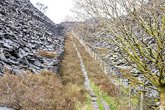 
Incline A4, Dinorwic Quarry, Llanberis, April 2014