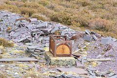 
'Turner Bros Newtown NW' milling machine, Dinorwic Quarry, Llanberis, April 2014