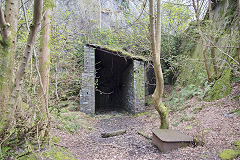 
Vivian Quarry shelter, Dinorwic Quarry, Llanberis, April 2014