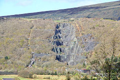 
Vivian Quarry, Dinorwic Quarry, Llanberis, April 2014
