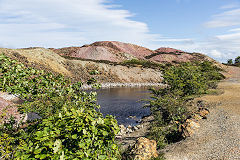 
Precipitation ponds, Parys Mountain, Anglesey, July 2015