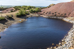 
Precipitation ponds, Parys Mountain, Anglesey, July 2015