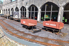 
Slate wagons, Penrhyn Castle, Bangor, July 2015