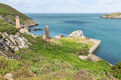 
Quayside, Porth Wen brickworks, Anglesey, July 2015