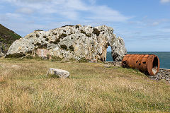 
The loose boiler, Porth Wen brickworks, Anglesey, July 2015