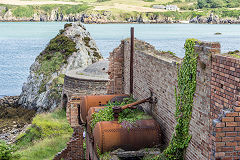 
The boilerhouse, Porth Wen brickworks, Anglesey, July 2015