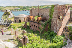 
The boilerhouse, Porth Wen brickworks, Anglesey, July 2015