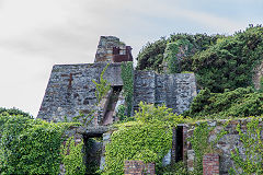 
Stone bins and crushers, Porth Wen brickworks, Anglesey, July 2015