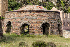 
Beehive kilns, Porth Wen brickworks, Anglesey, July 2015