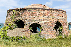 
Beehive kilns, Porth Wen brickworks, Anglesey, July 2015