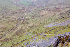 
Rhosydd Quarry incline and tramway, Gwynedd, April 2014