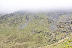 
Rhosydd Quarry incline and tramway, Gwynedd, April 2014