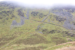 
Rhosydd Quarry incline and tramway, Gwynedd, April 2014