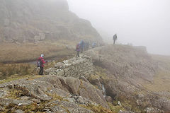 
Top reservoir watercourse, Rhosydd Quarry, Gwynedd, April 2014