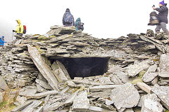 
Dressing floor and workshops, Rhosydd Quarry, Gwynedd, April 2014