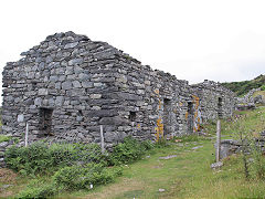 
The abandoned Gellfechan farmstead, June 2021