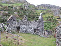 
The abandoned Gellfechan farmstead, June 2021