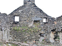 
The abandoned Gellfechan farmstead, June 2021