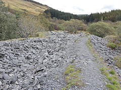 
Bryn Eglwys, 'New Mill' tips, October 2024