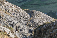 
The leat, Cwmystwyth, December 2016