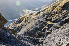 
The leat, Cwmystwyth, December 2016