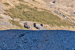 
The ore bins, Cwmystwyth, December 2016