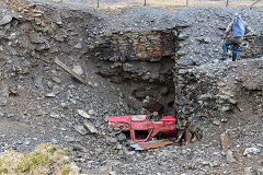 
Kingside Shaft, Level Fawr, Cwmystwyth, April 2018