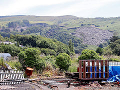 
Hendre-ddol and Golau Wern slate quarries, Friog, June 2021