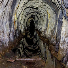 
Ystrad Einion Copper Mine, January 2019 © Photo courtesy of Gwent Caving Club