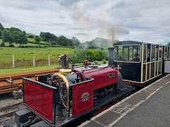
'Alice' at the Bala Lake Railway, July 2024,© Photo courtesy of Emma Jenkins