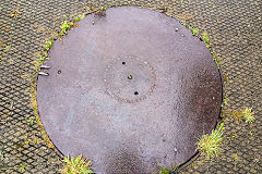 
J&D Davies wagon turntable, Corris Railway, Gwynedd, July 2015