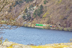 
No 3 'Dolbadarn' and train, Llanberis Lake Railway, April 2014