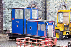 
No 7 'Coed Gorau', Llanberis Lake Railway, April 2014