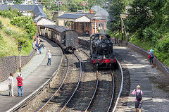 
Llangollen Station and 5199, July 2015