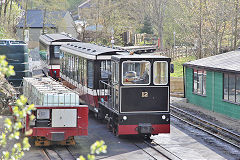 
12 'George', Llanberis Station, Snowdon Mountain Railway, April 2014