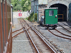 
'Toby' at Pendre, Talyllyn Railway, June 2021