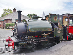 
'3 Sir Hadyn' at Wharf Station, Talyllyn Railway, June 2021