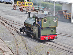 
'3 Sir Hadyn' at Wharf Station, Talyllyn Railway, June 2021