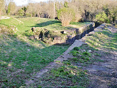 Combe Hay lock 1, March 2022