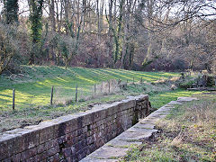 
Combe Hay between locks 10 and 9 from lock 11, March 2022