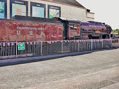USTC '2253 Omaha' at Paignton Station, June 2022
