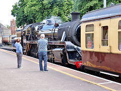 
BR '75014' at Paignton Station, June 2022